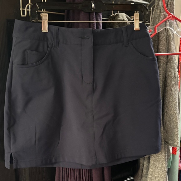 Slazenger Pants - Slazenger Dark Blue Athletic Skort